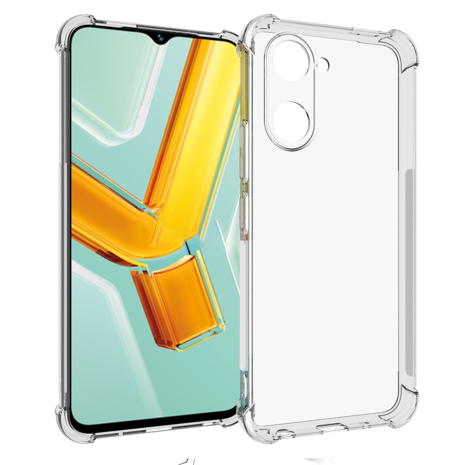 Phone Case for vivo Y03 Shockproof Case Four Corner Airbag Flexible TPU Phone Cover Phone Case for vivo Y03 Shockproof Case Four Corner Airbag Flexible TPU Phone Cover
